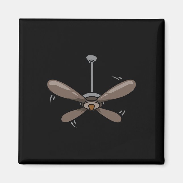 Aimant Halloween Plafond Ventilateur Costume drôle Facile (Devant)