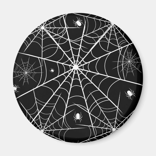 Aimant Halloween Spider Web (Devant)