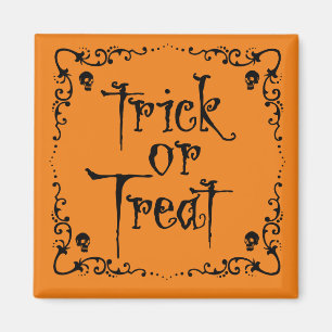 Aimant Halloween Trick ou Treat