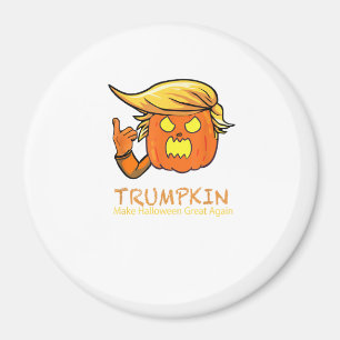 Aimant Halloween Trumpkin drôle - Design de costume class