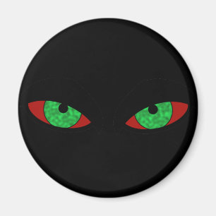 Aimant Halloween Yeux Méchants