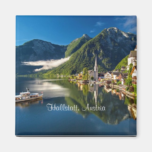 Aimant Hallstatt, Autriche Photographie pittoresque (Devant)