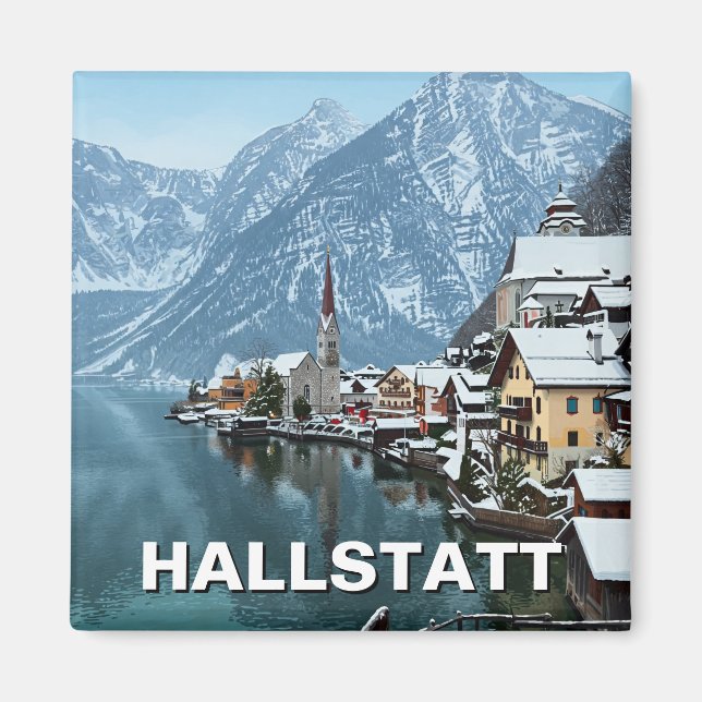 Aimant Hallstatt Autriche Voyage (Devant)