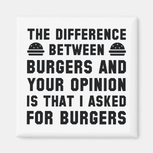 Aimant Hamburgers et votre avis