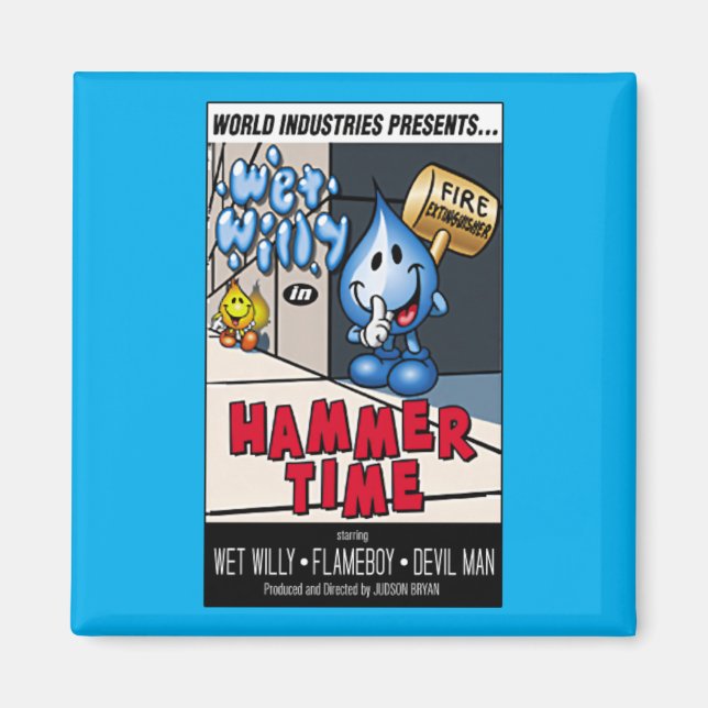 Aimant Hammer Time World Industries (Devant)