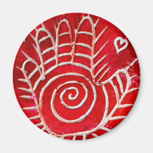 Aimant Hamsa / Main de guérison / Main de Fatima