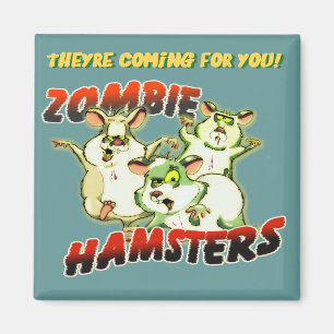 AIMANT HAMSTERS DE ZOMBI