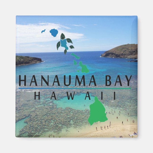 Aimant Hanauma Bay Hawaii (Devant)