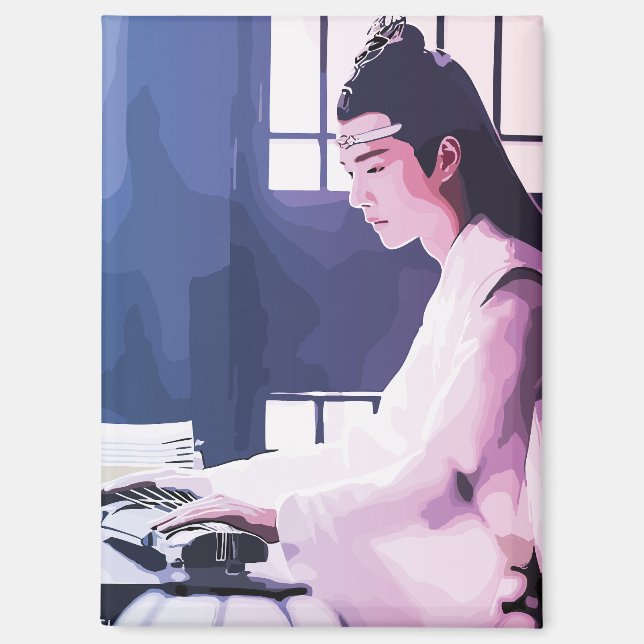 Aimant Hanguang Jun Lan Wangji Le MDZS non dompté (Recto)
