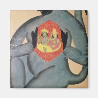 Hanuman révèle Rama et Sita