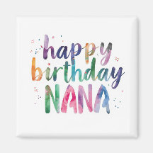 Happy Birthday Nana