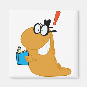 Aimant Happy-Bookworm-by-an-idea