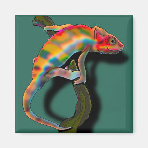 Aimant Happy chameleon