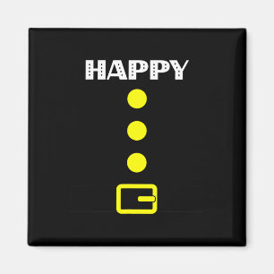 Aimant Happy Costume nain - Halloween Idée cadeau Cranber
