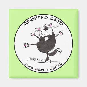 Aimant Happy Dance Cat
