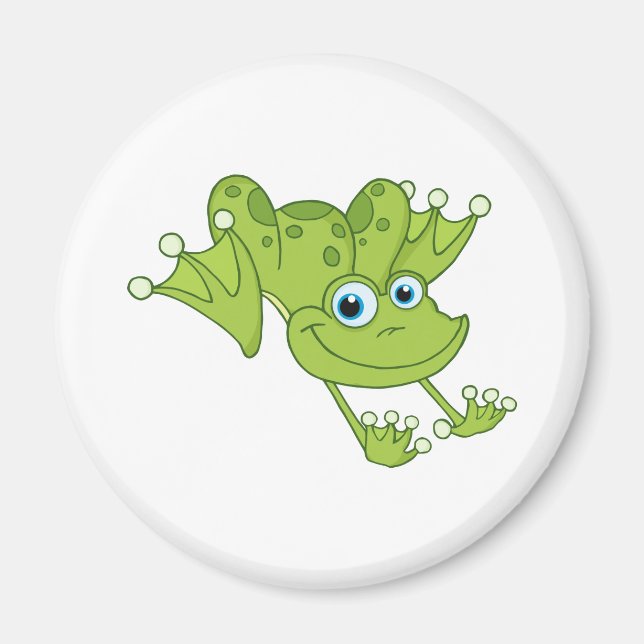 Aimant Happy Hopping Frog (Devant)