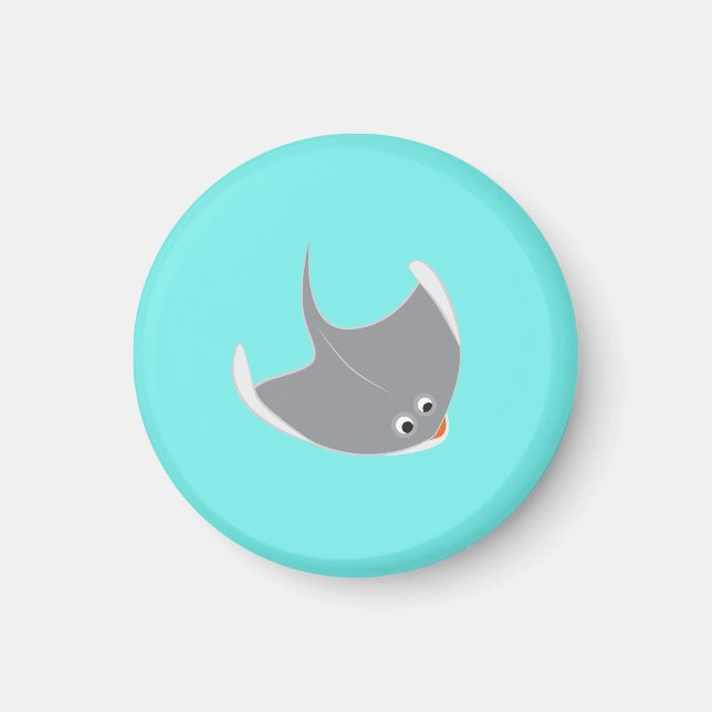 Aimant Happy Stingray (Devant)