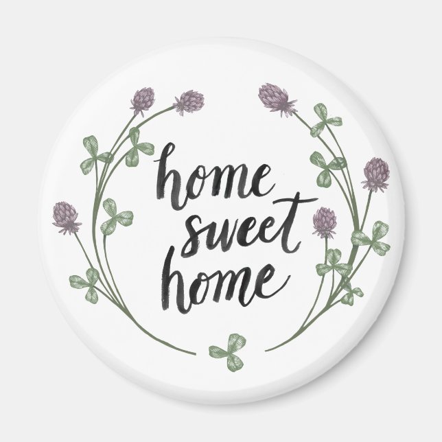 Aimant Happy to Bee Home Mots I | Maison Sweet Home (Devant)