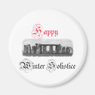 Aimant Happy Winter Solstice Stonehenge