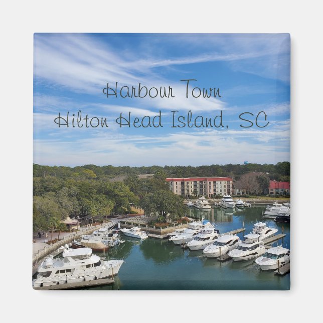 Aimant Harbour Town Hilton Head Island Caroline du Sud (Devant)