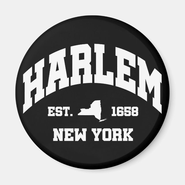 Aimant Harlem, New York (Devant)