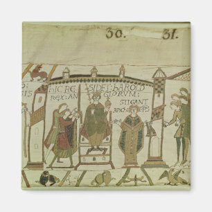 Aimant Harold est offert la couronne et la