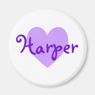 Aimant Harper en violet