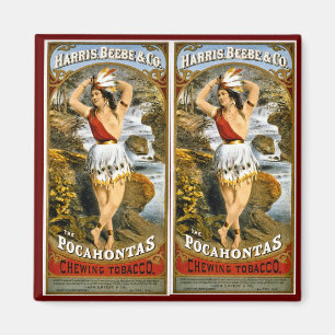 Aimant Harris, Beebe, & Co. - Pocahontas Chewing Tobacco