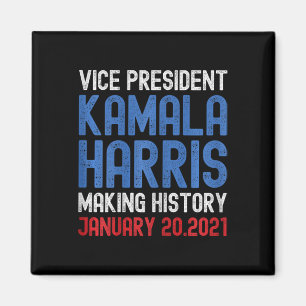 Aimant Harris Inauguration 2021 - Histoire