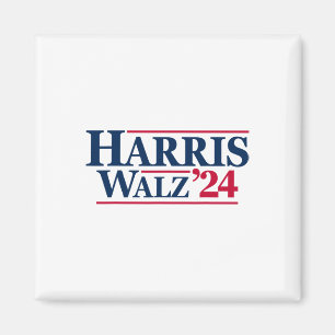 Aimant Harris Tim Walz 2024 24 Pour le Président Brat Usa