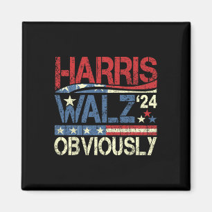 Aimant Harris W Évidemment ! Harris Waltz 2024 Election