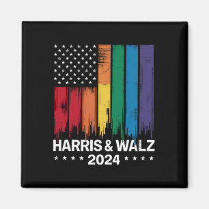 Aimant Harris Waltz Élection 2024 Gay Tim Waltz LGBTQ