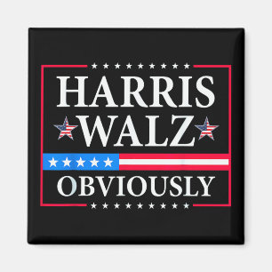 Aimant Harris Walz 2024 Évidemment Tim Walz