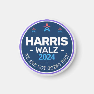 Aimant Harris Walz 2024 Nous ne retournons pas