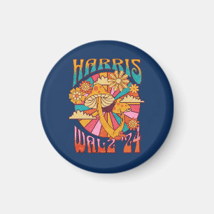 Aimant Harris Walz 2024 pour le président