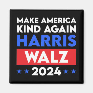 Aimant Harris Walz 2024 Rendre l'Amérique