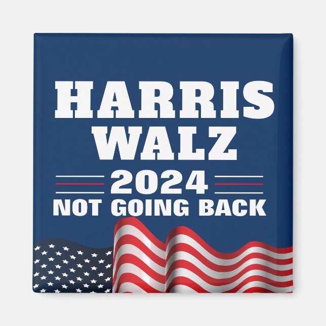 Aimant Harris Walz 2024 | Vote démocrate (Devant)