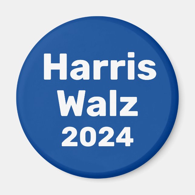 Aimant Harris / Walz Campagne présidentielle 2024 (Devant)
