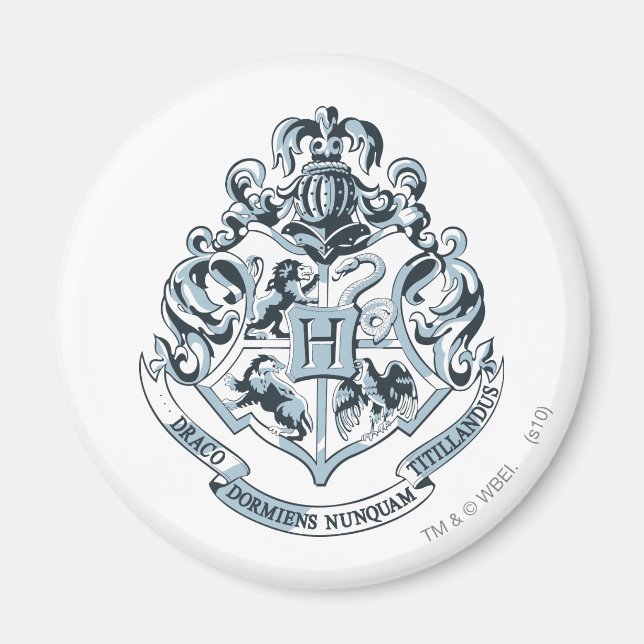 Aimant Harry Potter | Cimier de Poudlard - Bleu (Devant)