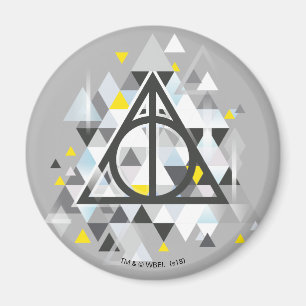Aimant Harry Potter Geometric Deathly Hallows