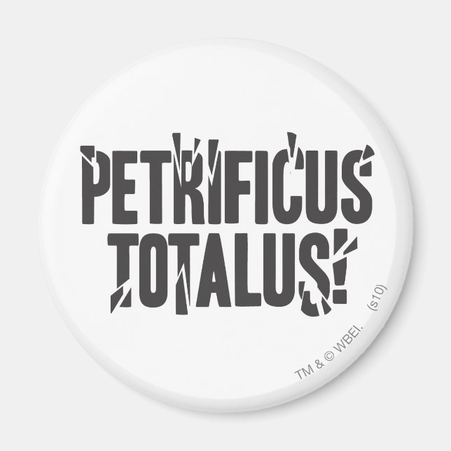 Aimant Harry Potter Spell | Petrificus Totalus ! (Devant)