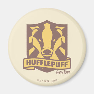 Aimant HARRY POTTER™   Summer Magic HUFFLEPUFF™ Crest