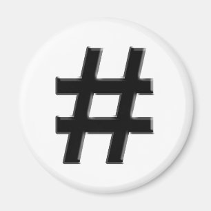 Aimant #HASHTAG - Symbole de balise de hachage