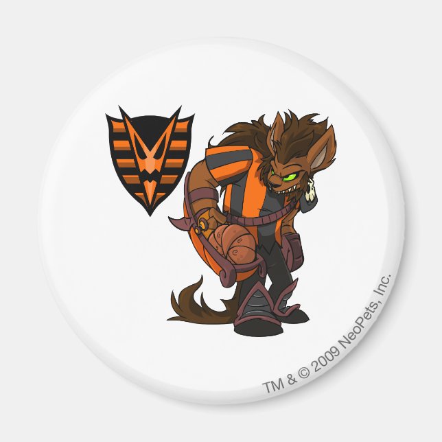 Aimant Haunted Woods Team Capitaine 1 (Devant)