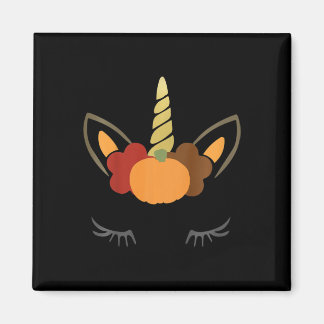 Aimant Haut de Thanksgiving Licorne pour Enfants