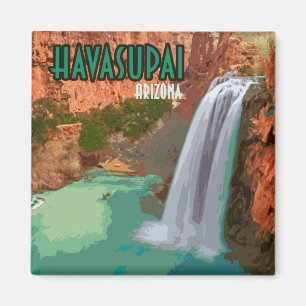 Aimant Havasupai Réserve indienne Arizona Mooney Falls