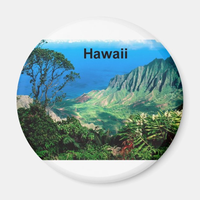 Aimant Hawaii Breezes Kalalau Valley Kauai (St.K.) (Devant)