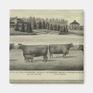 Aimant Hayes, Olathe et Ellis Residence and Farm
