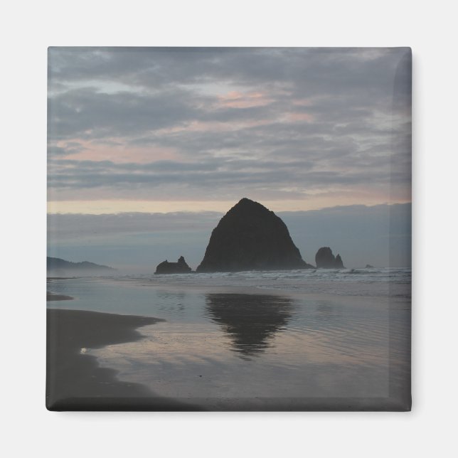 Aimant Haystack Rock à Cannon Beach (Devant)