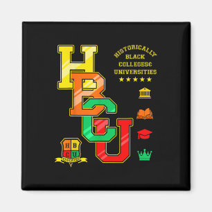 Aimant Hbcu Vêtements Historiquement Collèges Noirs Unive